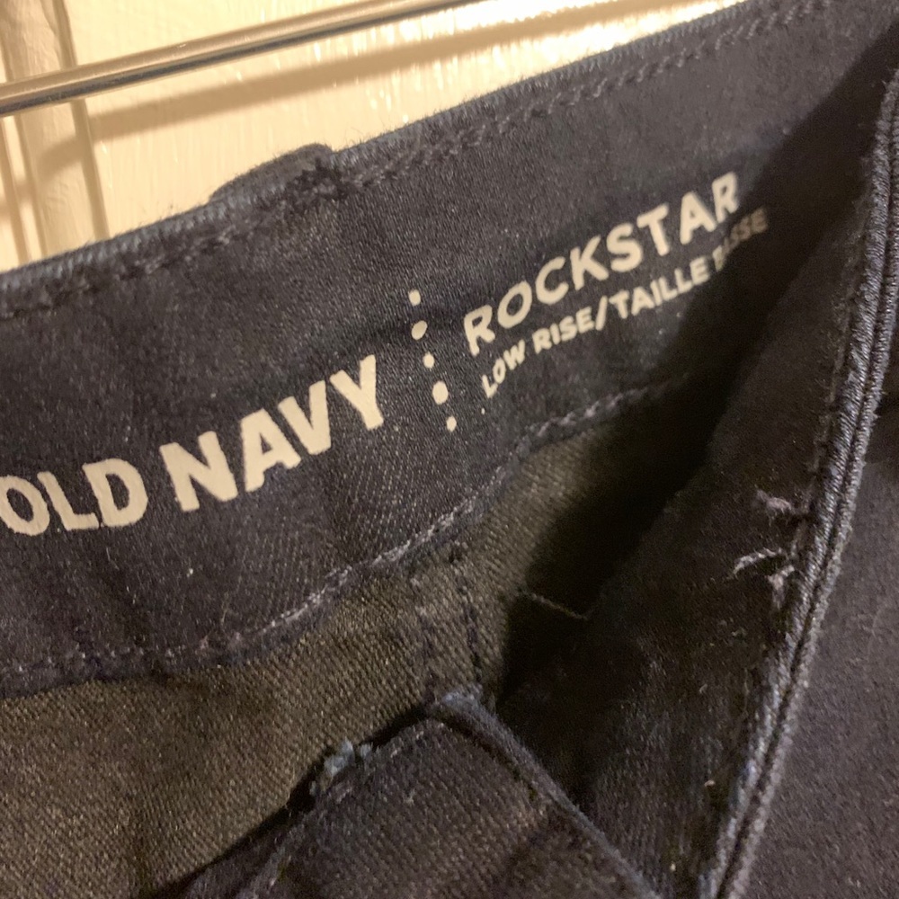 NWT! Old Navy Rockstar Blue Jeans - Picture 5 of 6